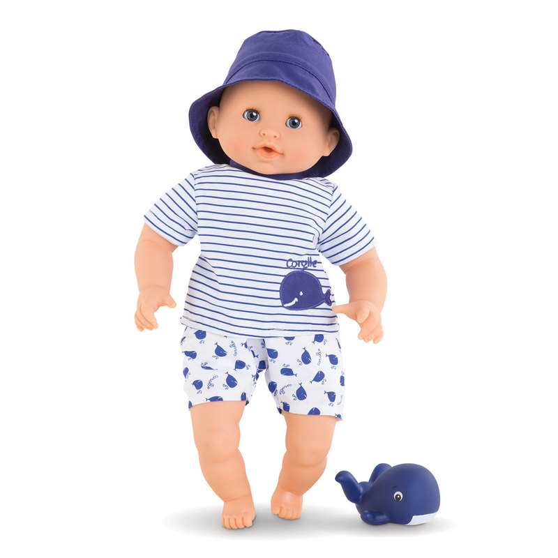 Premier poupon de bain marin bleu Corolle