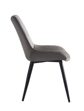 Woward Esszimmerstuhl Esszimmer Stühle 6 St. Küchenstuhl Polsterstuhl Samt+Metall (6er Set), 6er Set, 6 Stühlen
