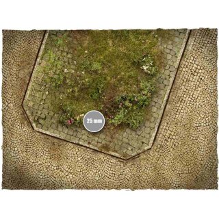 Game mat - Cobblestone Streets v2 3' x 3'