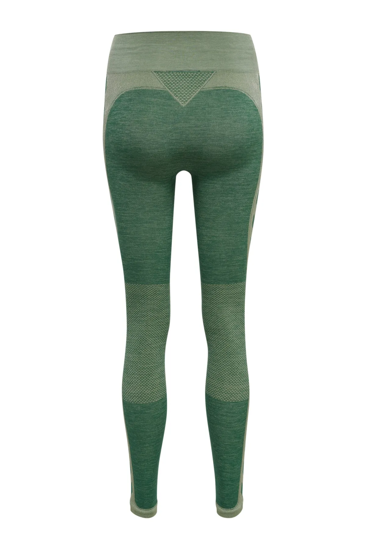 hummel  Sport-Leggings - Grün - Mittlerer Bund