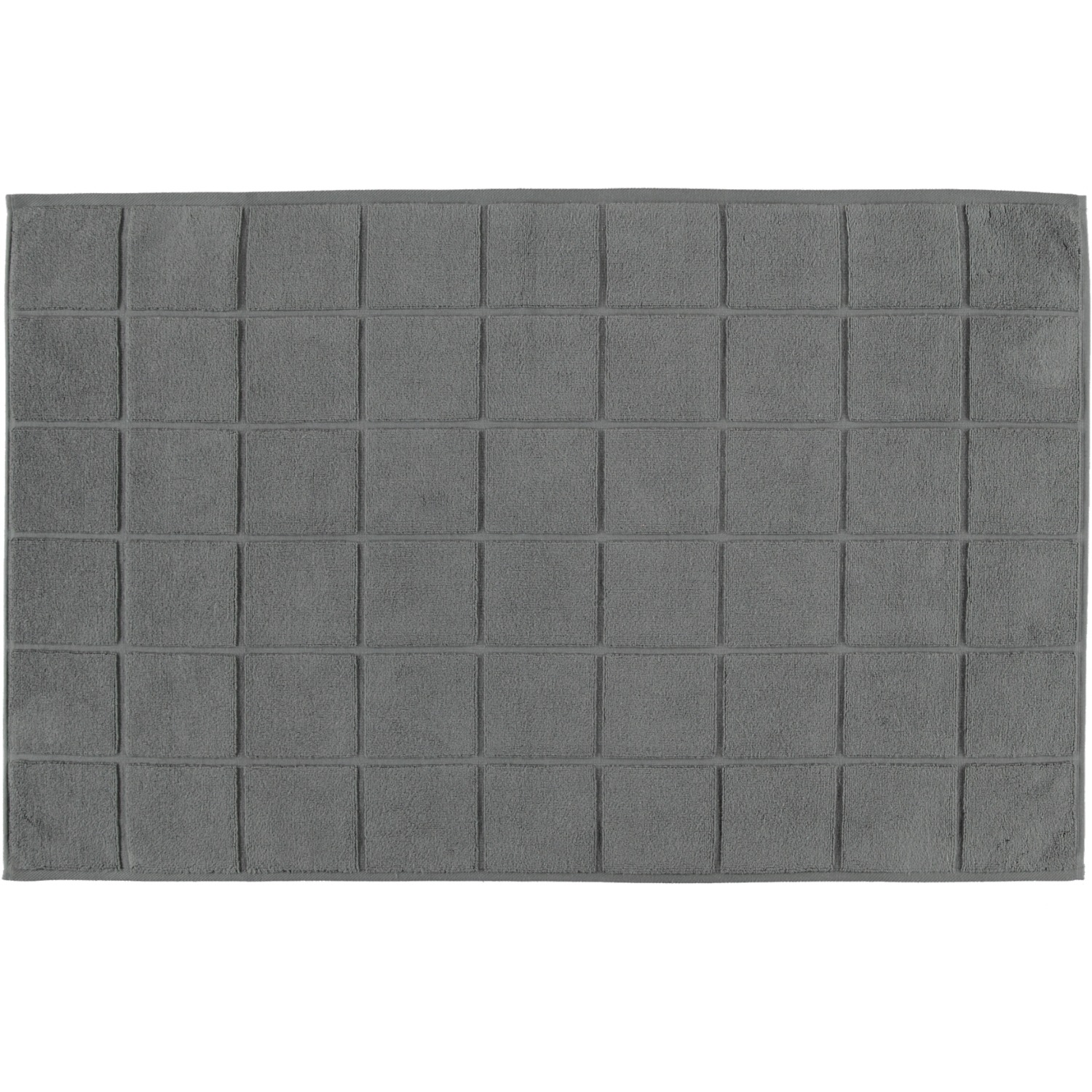 ROSS Badematten Karofond 4015 anthrazit - 86