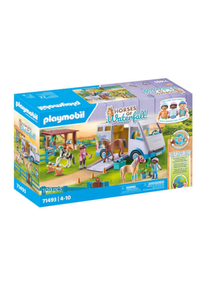 Playmobil Spielfigur Set Pferde von Waterfall - Mobile Reitschule, ab 3 Jahre günstig kaufen onesize