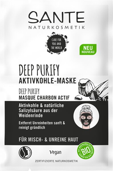 Sante Deep Purify Maske Gesichtsmaske