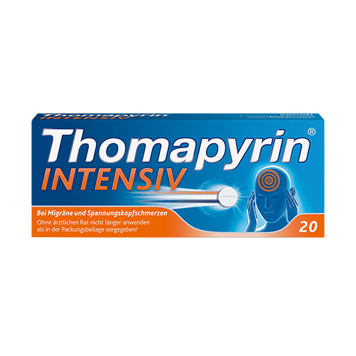THOMAPYRIN INTENSIV Tabletten  20 St  Tabletten