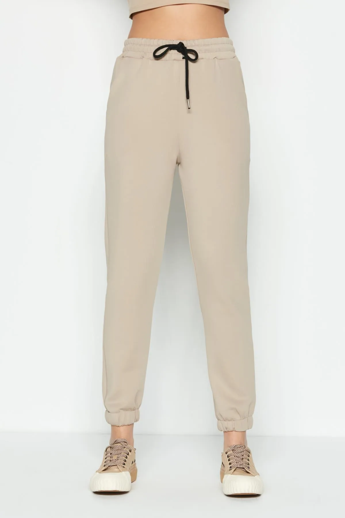 C&City  Basic Jogger-Jogginghose 802 Stone