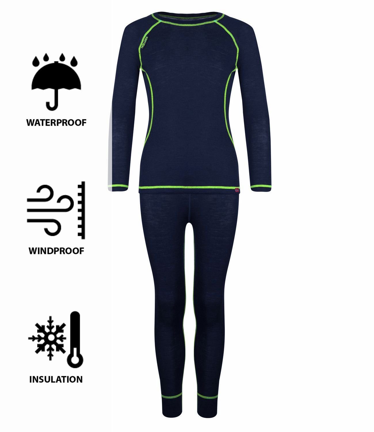 TROLLKIDS Thermounterhemd Merino