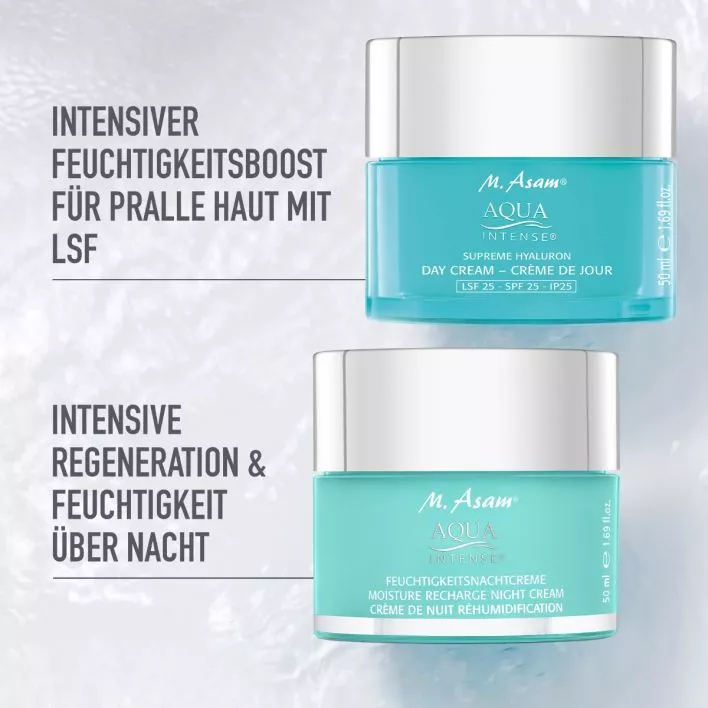AQUA INTENSE Tag und Nacht Set für glatte Haut