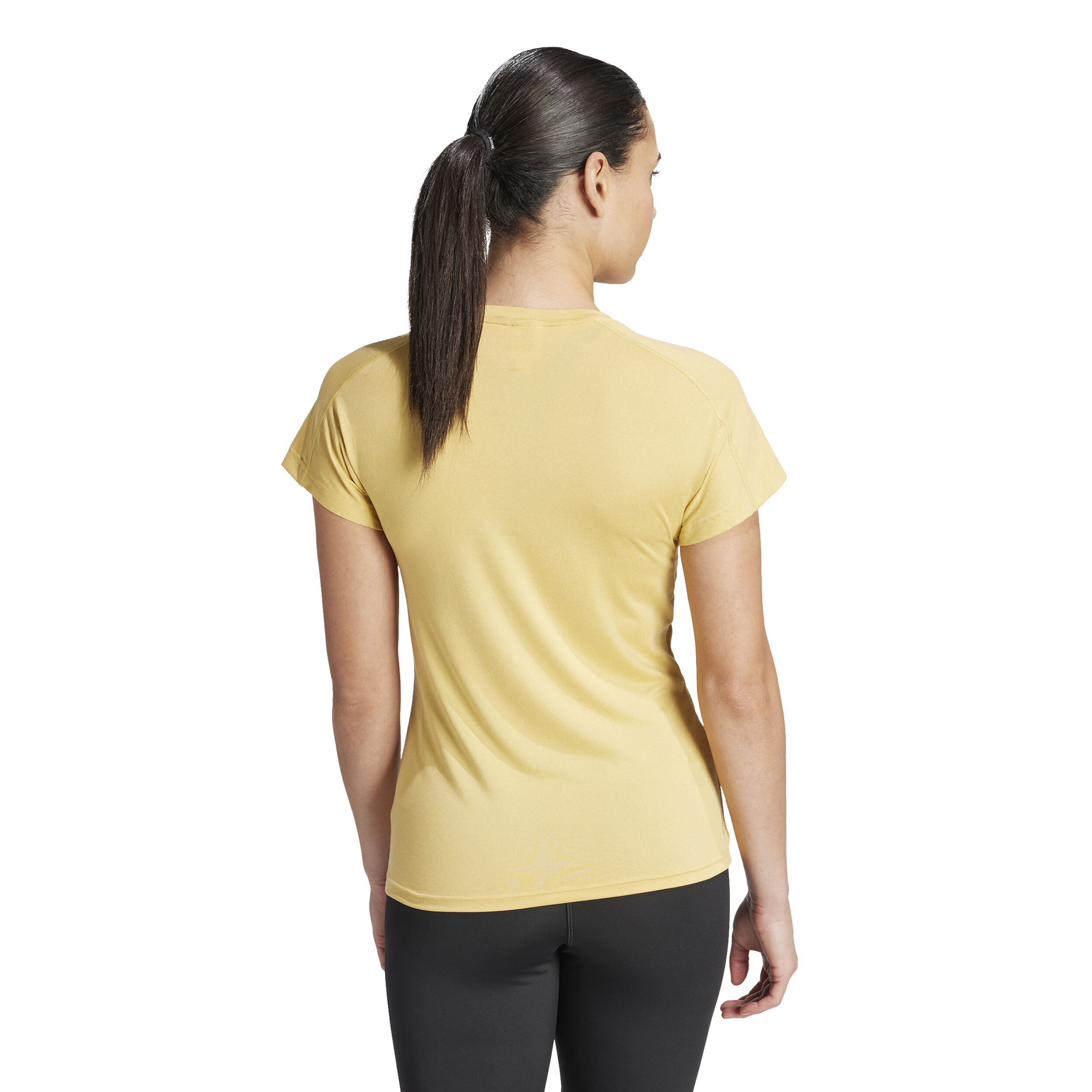 Training Essential MIN T-Shirt Damen - Gelb