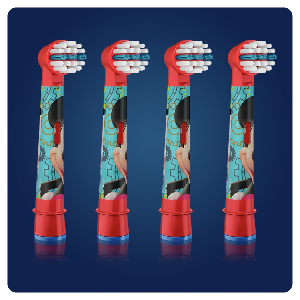 oral-b Oral-B Kids Brossettes, Lot De 4 Brossettes De Rechange