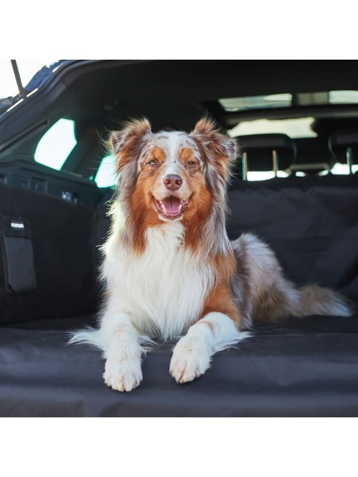 FLUFFINO Kofferraumschutz für Hund inkl. Seiten- & Ladekantenschutz dunkelgrau günstig kaufen onesize