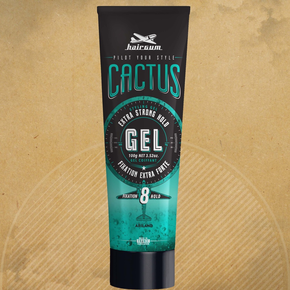 hairgum Gel Fixant Cactus Produit Coiffant