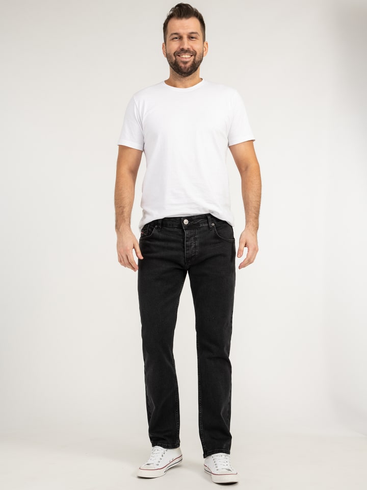 Lorenzo Loren Jeans in Schwarz günstig kaufen