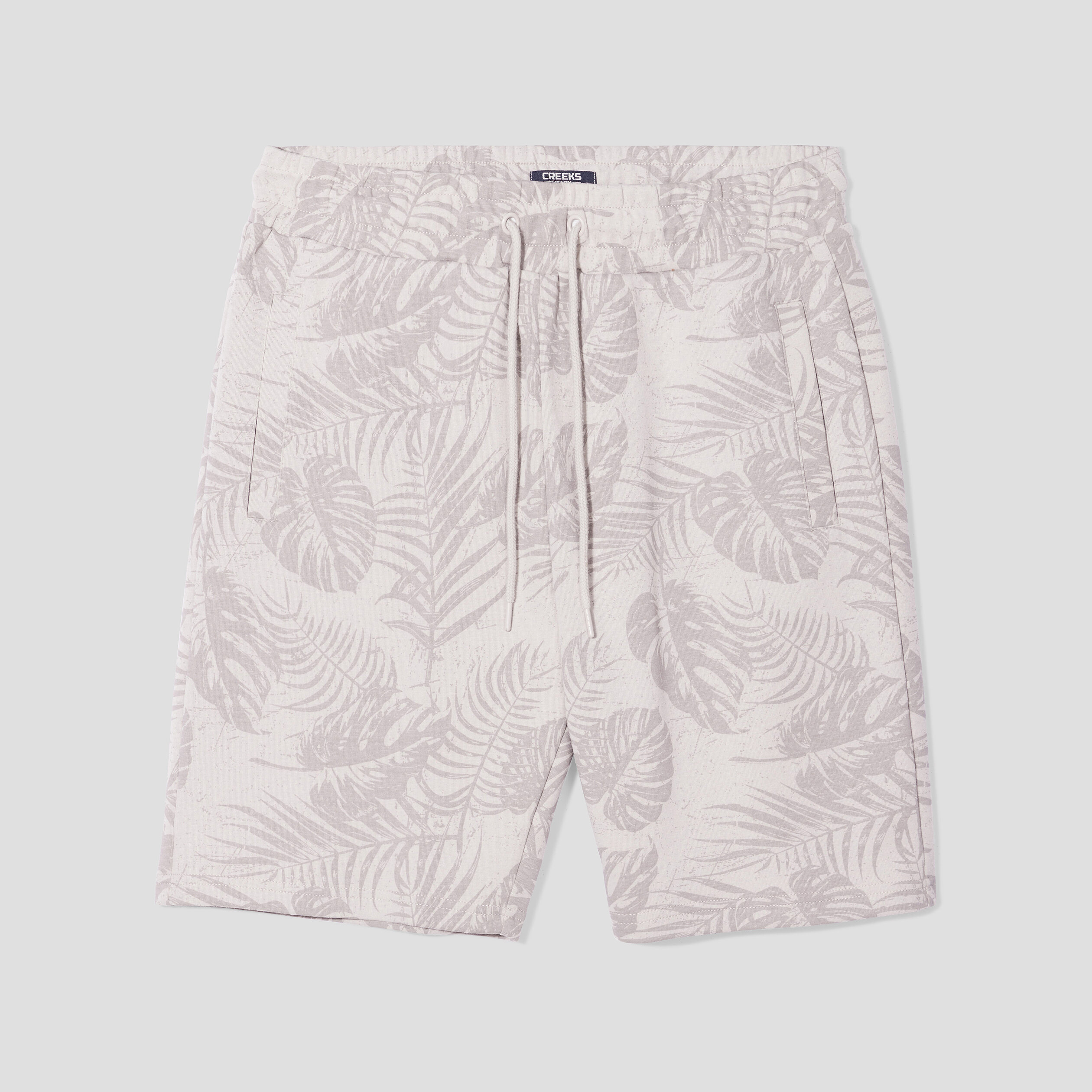 Jogging-Short droit à coulisse beige homme | La Halle