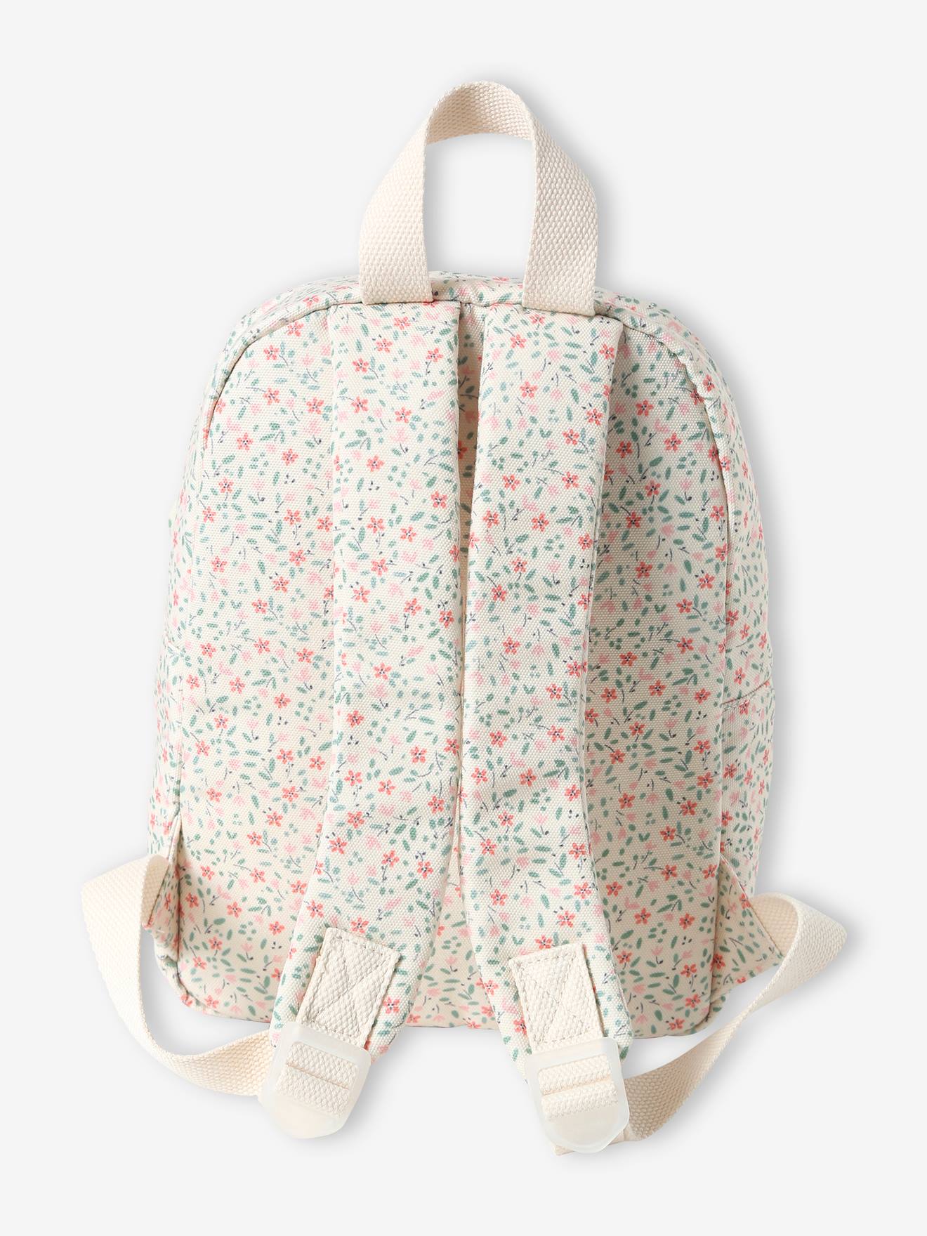 Vertbaudet Mädchen Vorschul-Rucksack - wollweiß