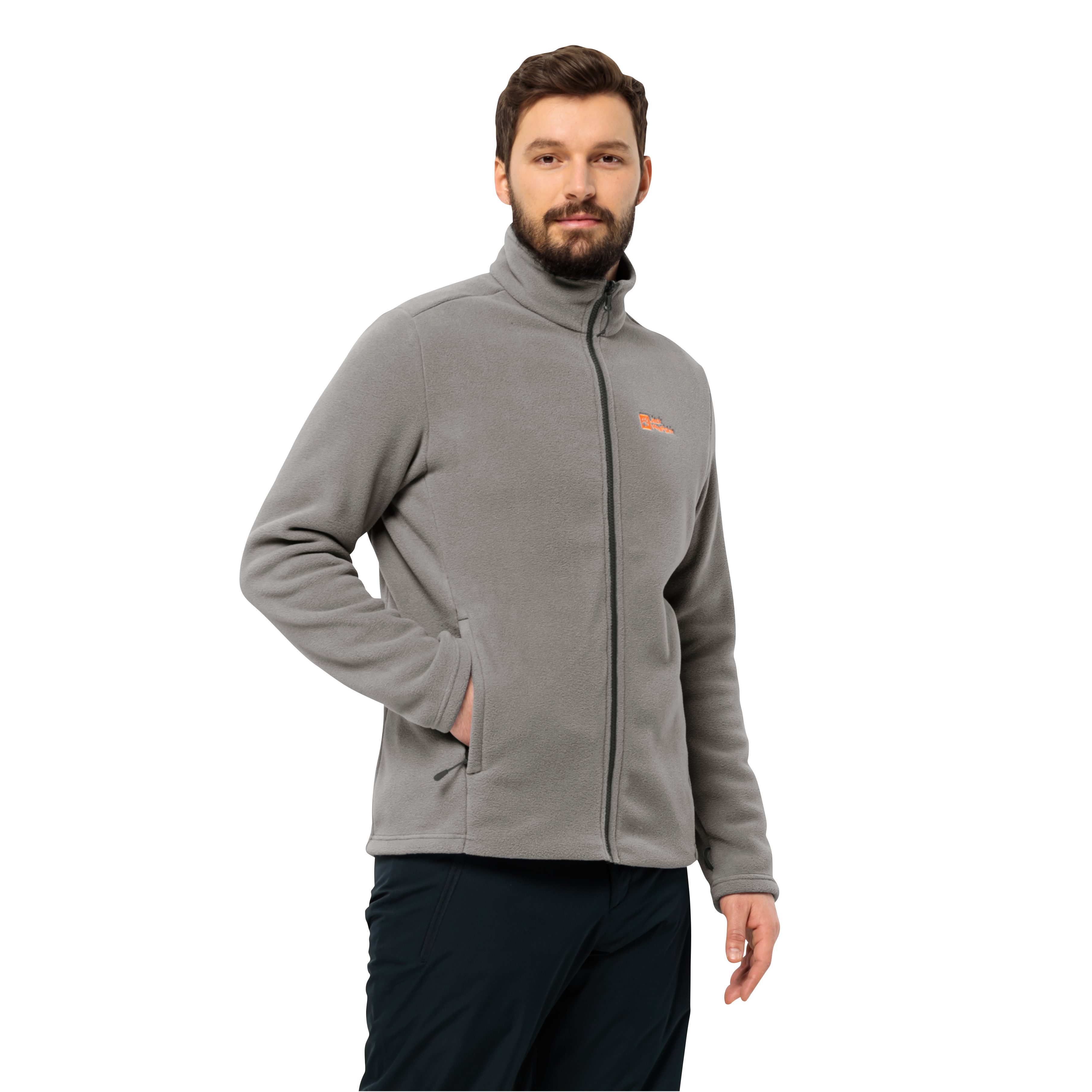 Jack Wolfskin Fleecejacke WINTERSTEIN FZ M aus POLARTEC 200, teilweise recycelt