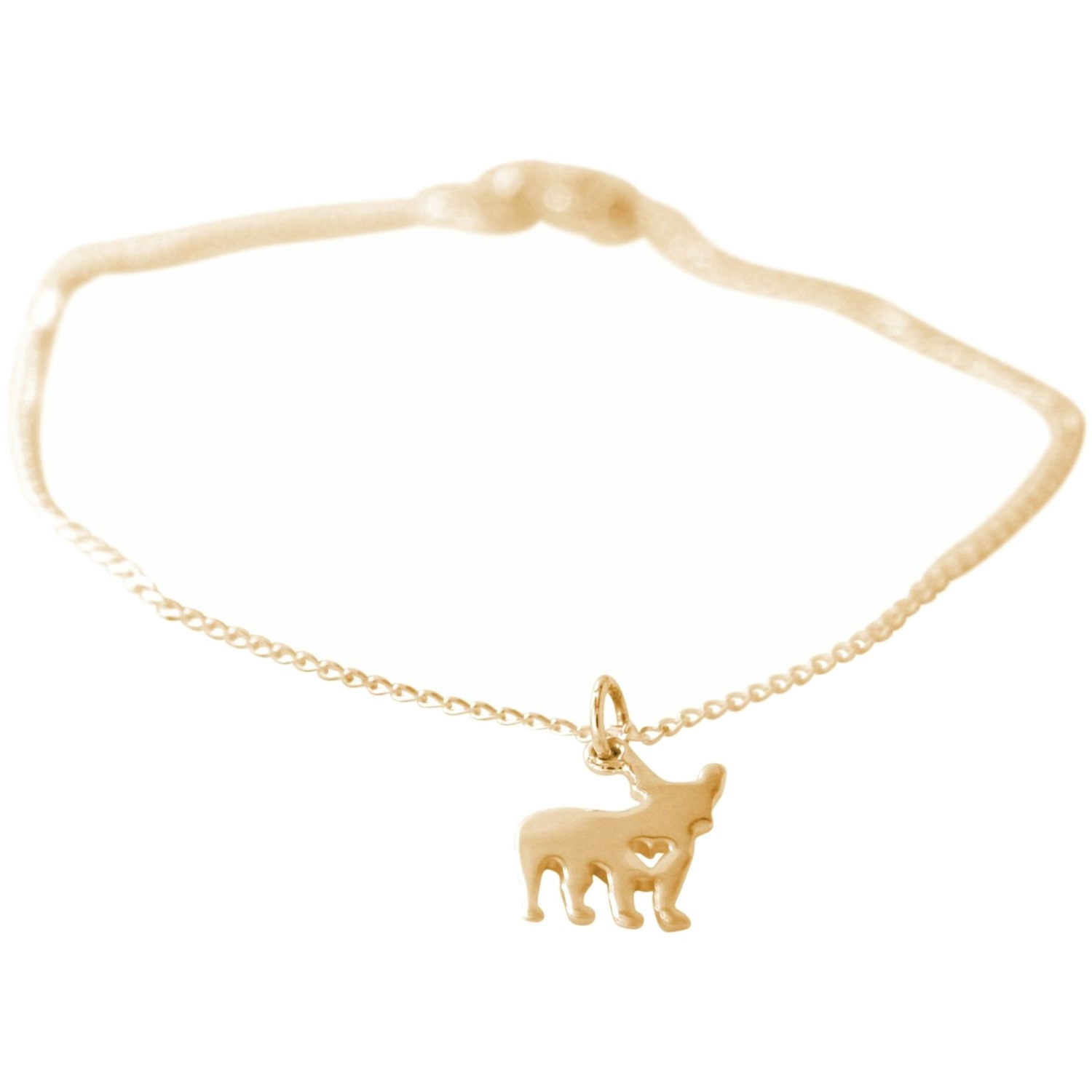 Armband 'FRANZÖSISCHE BULLDOGGE oder MOPS Hund'