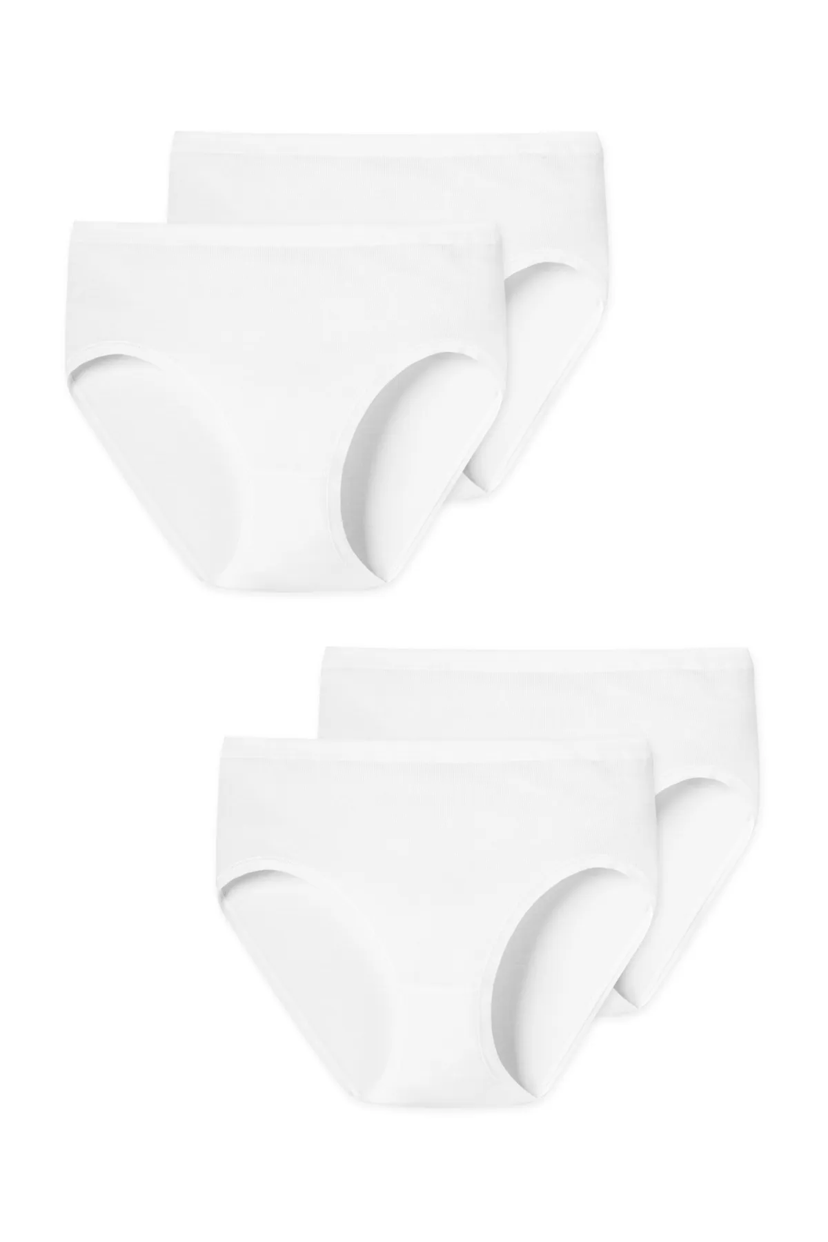 Schiesser  Unterhosen - Weiß - Unifarben