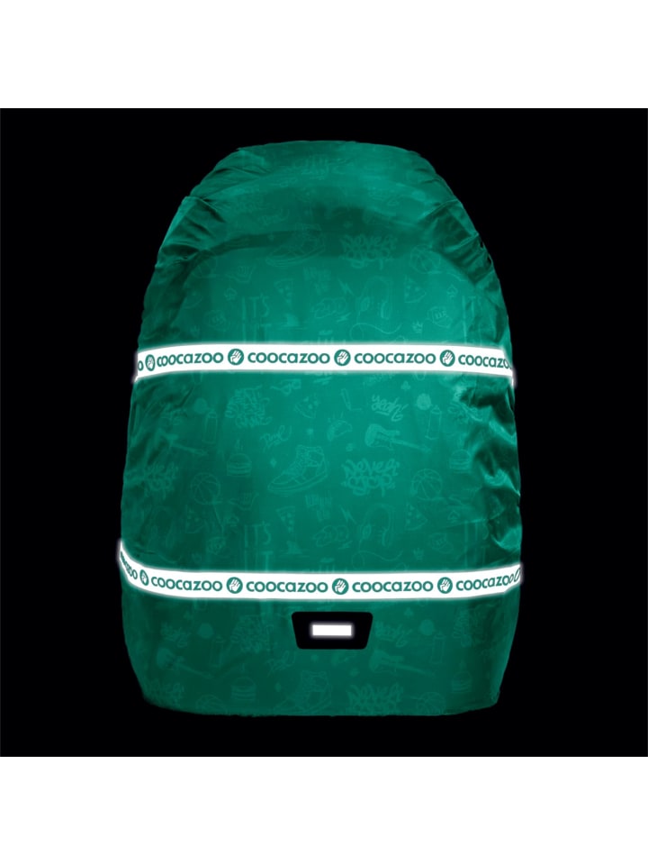 Coocazoo Regenhülle, reflektierend und wasserdicht in Fresh Mint günstig kaufen onesize