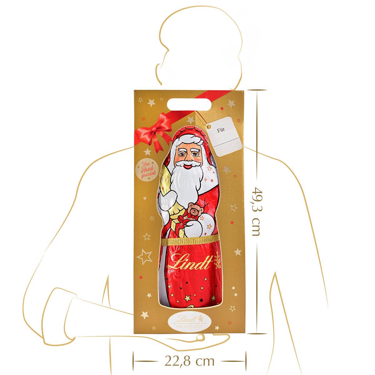 Weihnachtsmann, 1000g