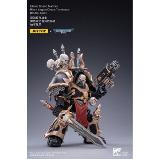 Warhammer 40k Actionfigur 1/18 Black Legion Brother Gnarl 17 cm