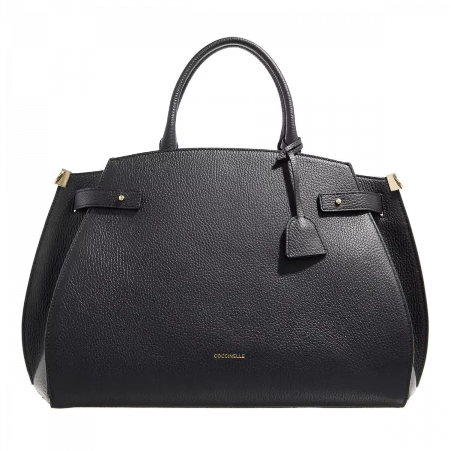 Coccinelle - Coccinelle Handle Bags Leder Black - schwarz