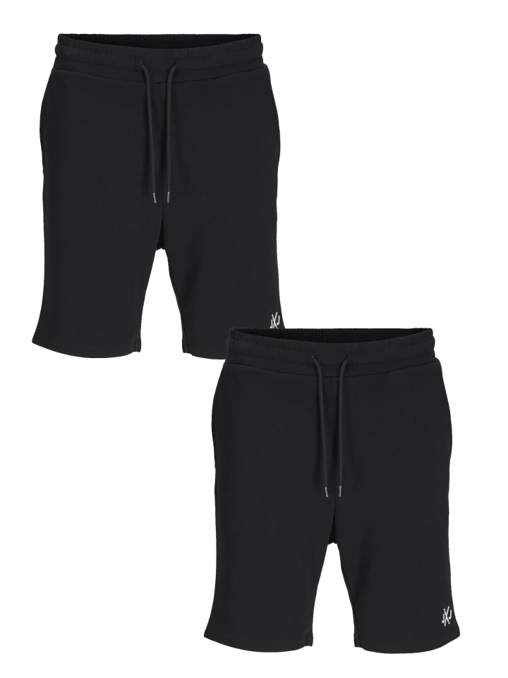 Jack & Jones Sweat Shorts - JPSTGORDON JJBRAD SWEAT SHORTS 2-Pack in GORDON 2er Pack 4 günstig kaufen
