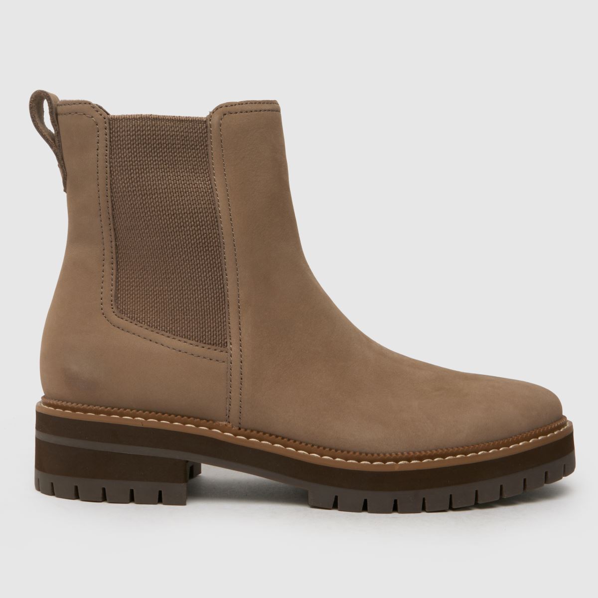 TOMS Bennet ankelboots i naturfärg