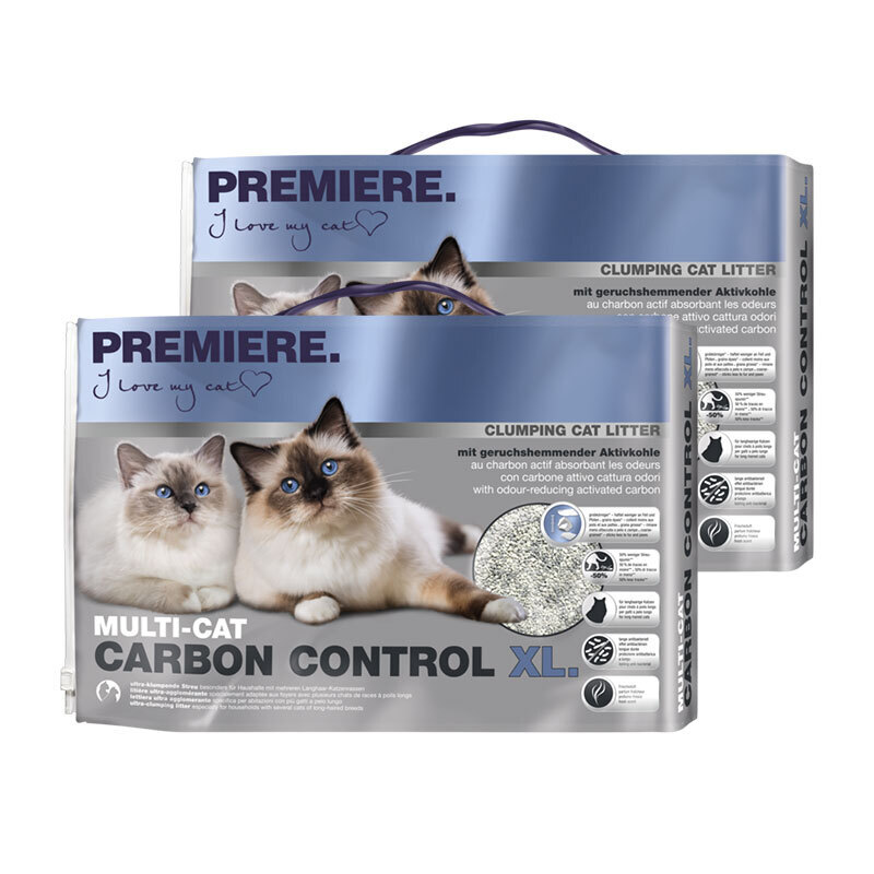 PREMIERE Katzenstreu PREMIERE Multi-Cat XL Klumpstreu 3x12 l