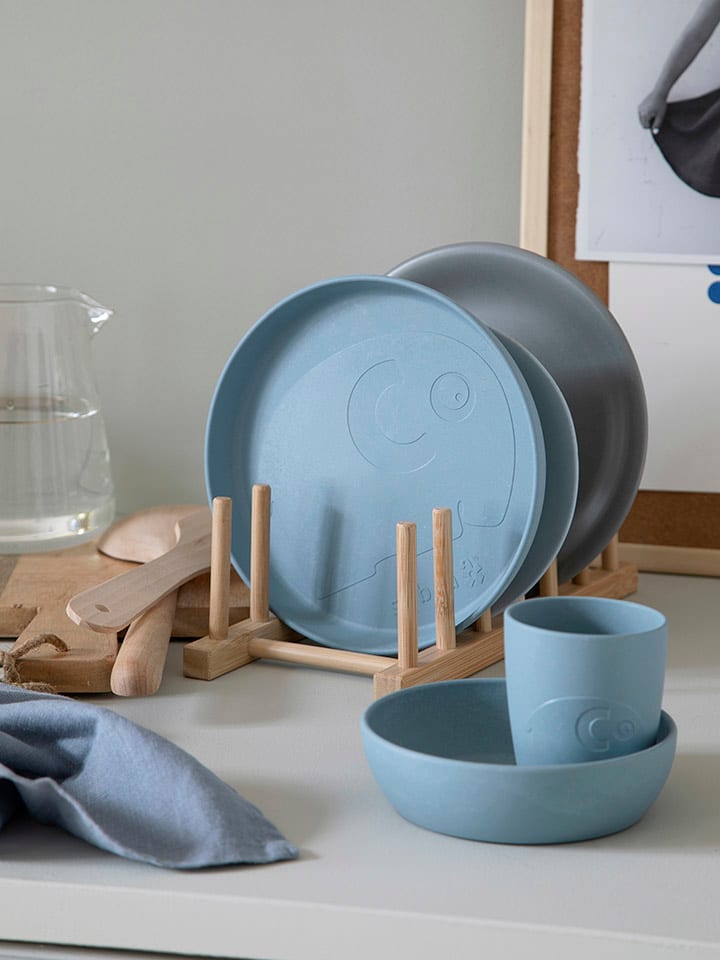 Sebra 3tlg. Geschirr-Set in Blau günstig kaufen onesize