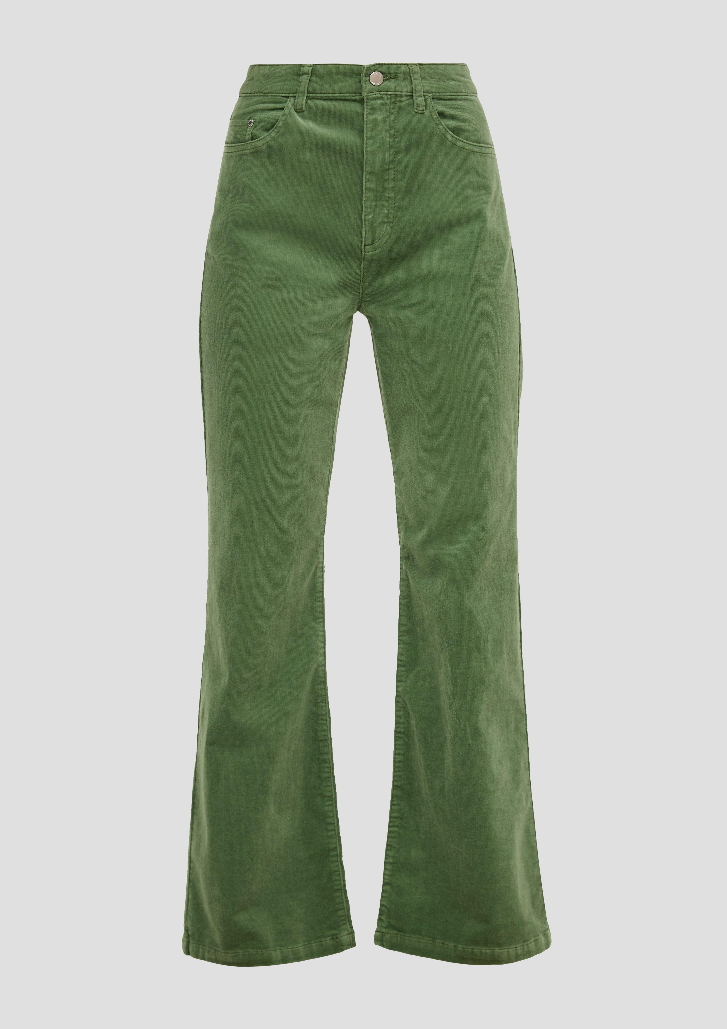 Slim: Cordhose aus Baumwollstretch  2135830-7834