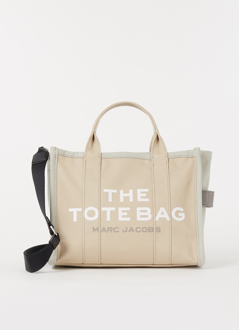 Geantă tote Marc Jacobs The Small Traveler cu logo