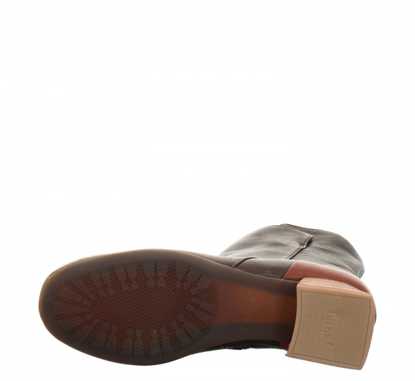 DELICIA Stiefelette - Espresso/Kombi