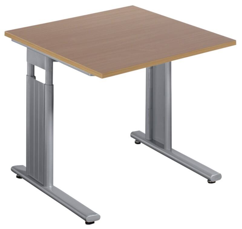 Geramoebel Schreibtisch Speed Office Buche-Nb. 800 x 800 x 820 x 68 - 82 mm