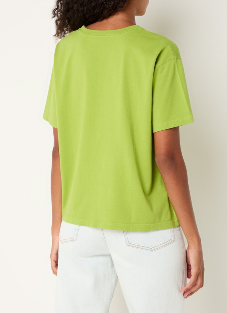 Tricou vintage american cu guler rotund