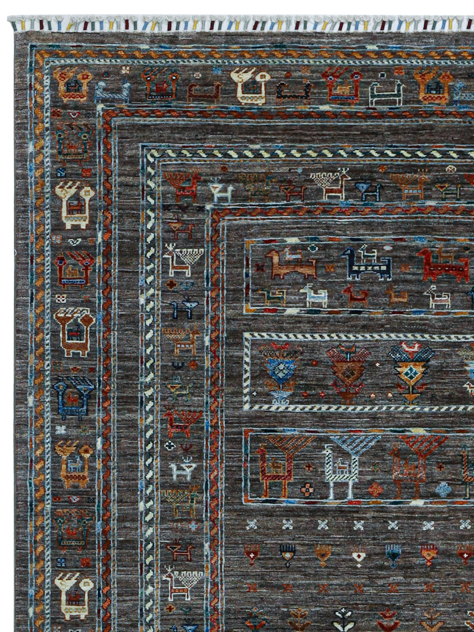 Chobi Schal ca. 309 x 205 cm, Unikat / Einzelstück