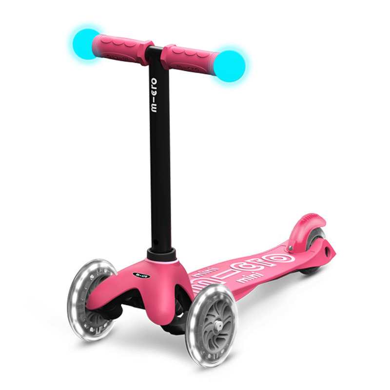 Trottinette évolutive - Mini 3 en 1 révolution deluxe magic rose Micro