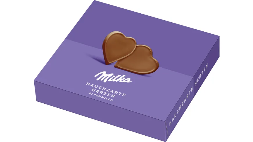Milka Hauchzarte Herzen Alpenmilch 130 g