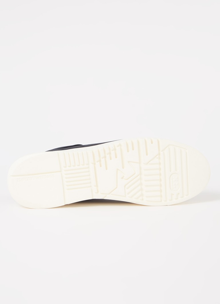Sneakers in nabuk Emporio Armani