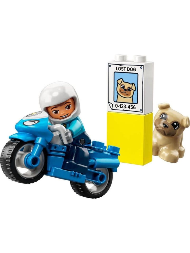 duplo LEGO® DUPLO® 10967 Polizeimotorrad in Mehrfarbig ab 2 Jahre günstig kaufen onesize