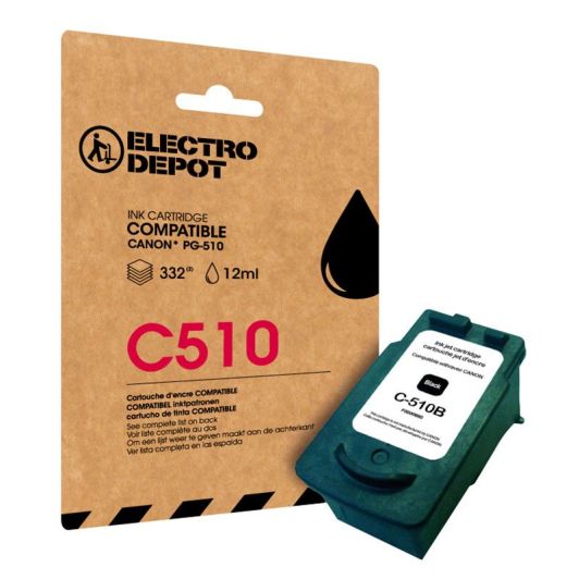 Cartuș de cerneală ELECTRO DEPOT compatibil Canon C510 negru