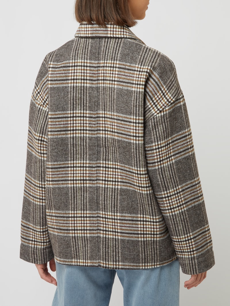 Jacke mit Woll-Anteil in ecru