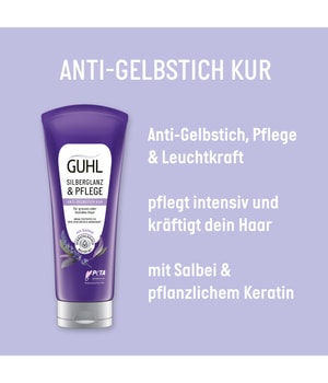 GUHL Silberglanz & Pflege Anti-Gelbstich Kur Haarmaske-200 ml