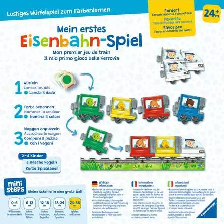 Mein erstes Eisenbahn-Spiel - Kinderspiel ab [age] Jahren
