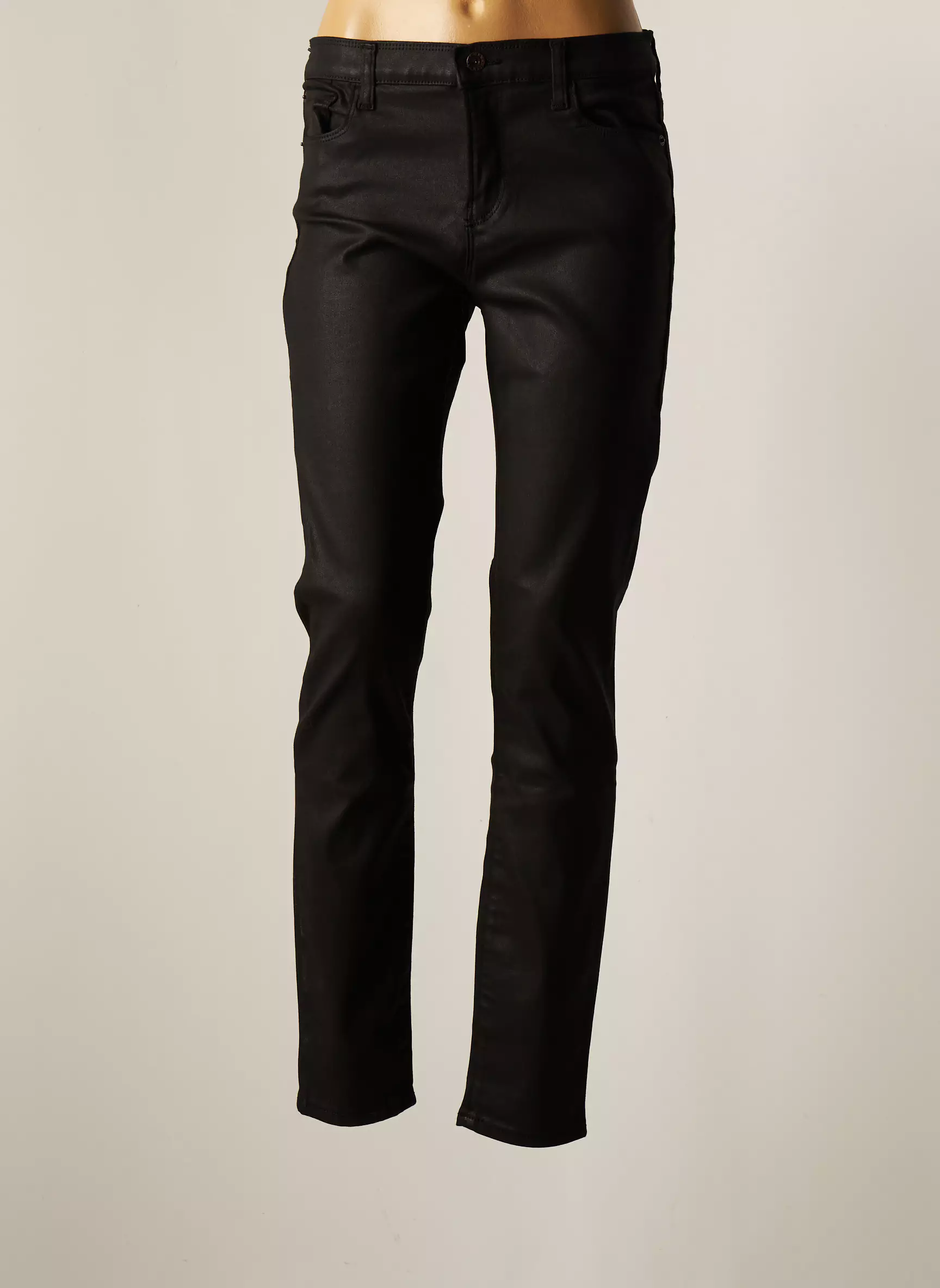 Emporio Armani Pantalons Slim Femme couleur noir