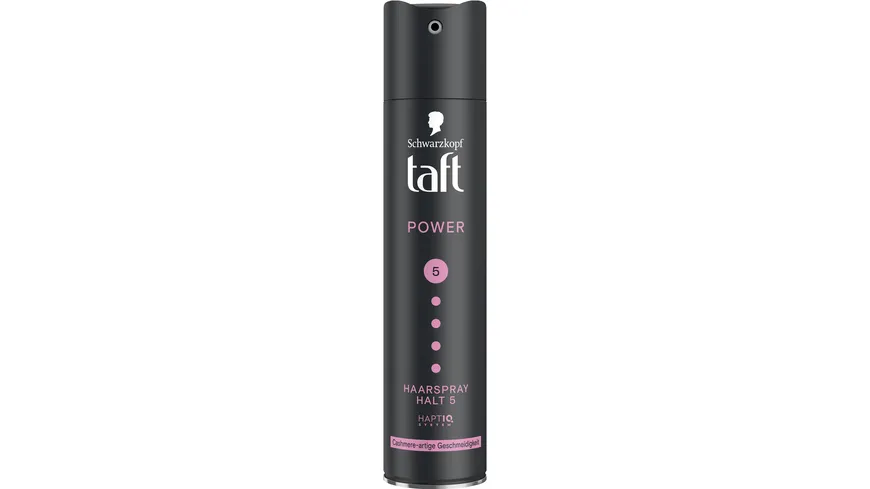 TAFT Haarspray Power Cashmere-artige Geschmeidigkeit 250 ml Haltegrad 5 - sehr starker Halt 250 ml