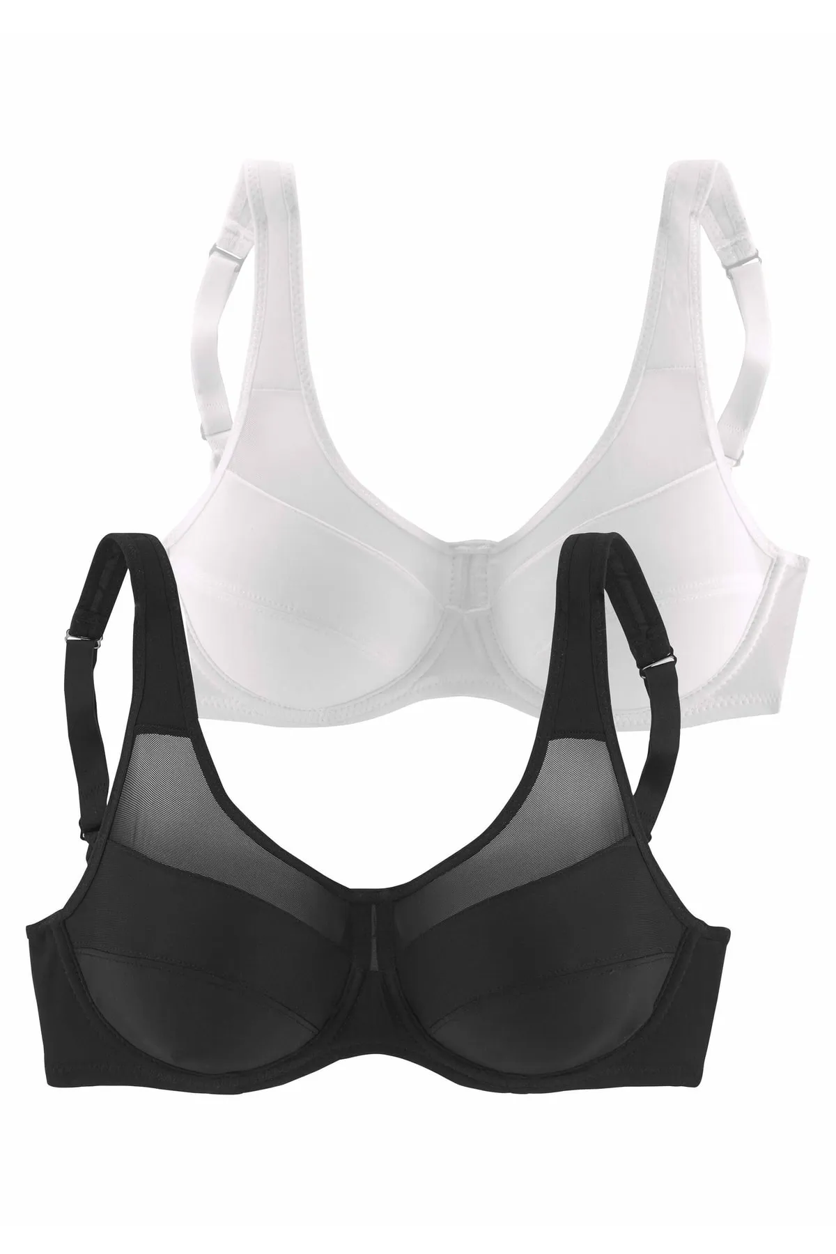 PETITE FLEUR  BH - Schwarz - Unifarben