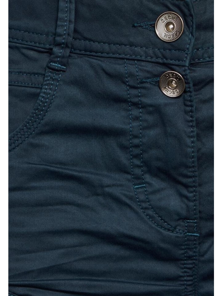 Cecil Hose in oil blue günstig kaufen