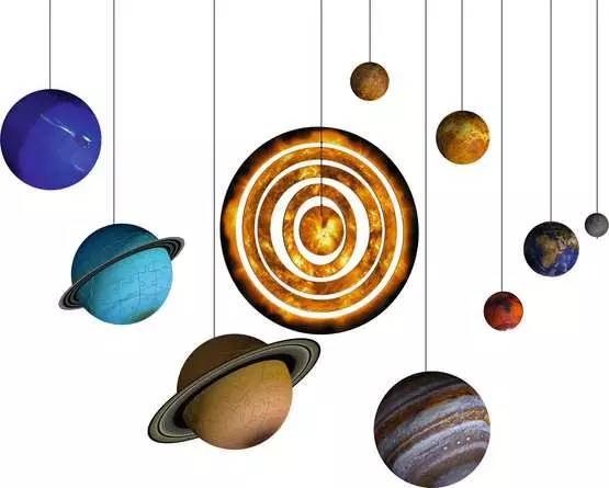 3D Puzzle Ball Planetensystem