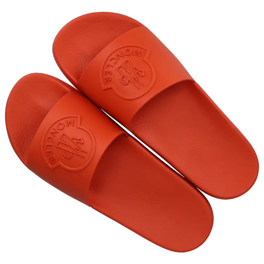 Moncler - Badeschuhe BASILE Kautschuk - orange