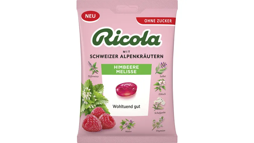 Ricola Himbeere Melisse 75 g